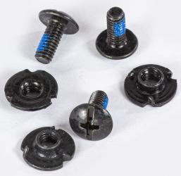 Powerslide Befestigungs-Set (3 Schrauben und 3 Muttern) 6mm 