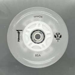 Luminous-LED Wheels White 90mm/85A (Stück) Stück