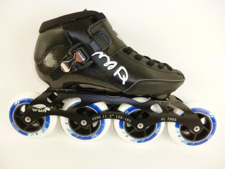 Wurskate CX Speed Skate schwarz 90mm Rolle Größe 36 36