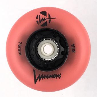 Luminous-LED Wheels Coral-Glow 76mm/85A (4er-Set) 4er-Set