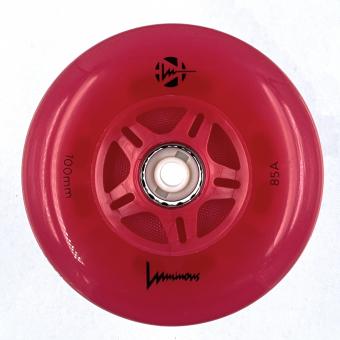Luminous-LED Wheels red-red 100mm/85A (Stück) Stück