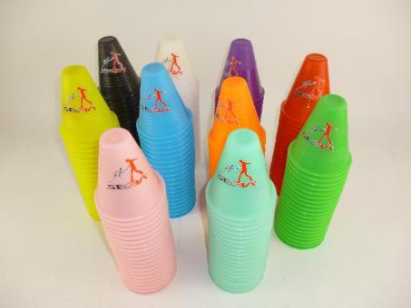 Seba Slalom Cones Pylonen Hütchen Dual Density blau 20er Pack blau 