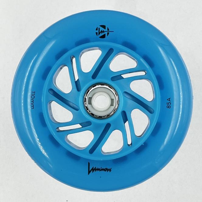 Luminous-LED Wheels Blue Ocean Glow 110mm/85A (3er-Set) 3er Set