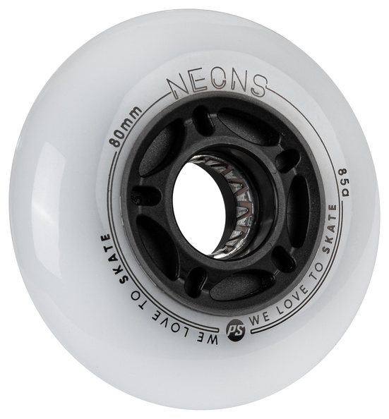 Powerslide NEON Leuchtrolle 080/85A (4er-Set) 